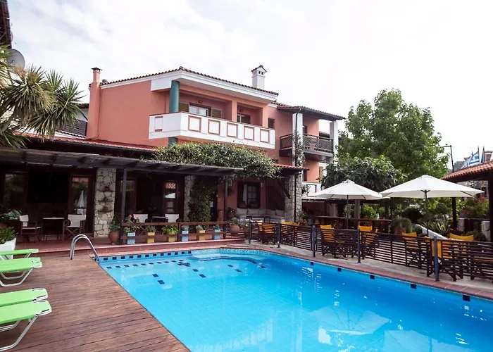 Appart hôtel Ammon Garden Pefkochori